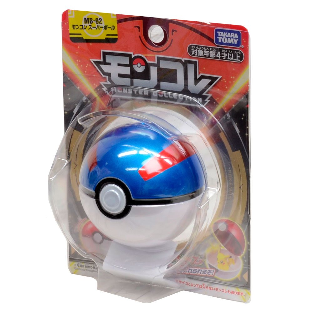 POKEMON SUPER BALL METÁLICA MONCOLLE MB-02 | TAKARA TOMY POKEMON SUPER BALL METÁLICA MONCOLLE MB-02 | TAKARA TOMY